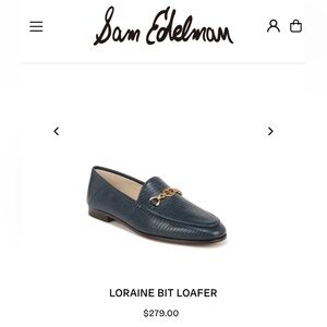 Sam Edelman Loraine Bit Loafer - Dark Blue